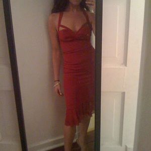 Dina Bar-El Gorgeous red dress